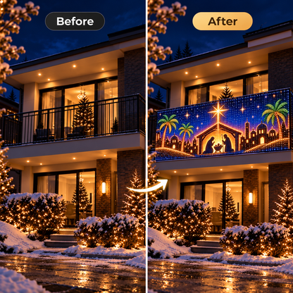 Customizable Faith Light Curtain